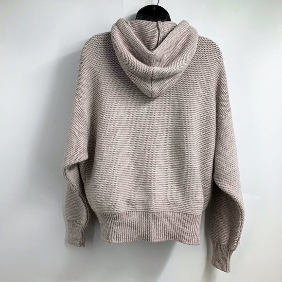 Closed Women's Knitted Italian Yarn Alpaca Merino Wool Blend Hoodie Size XS - Picture 2 of 13